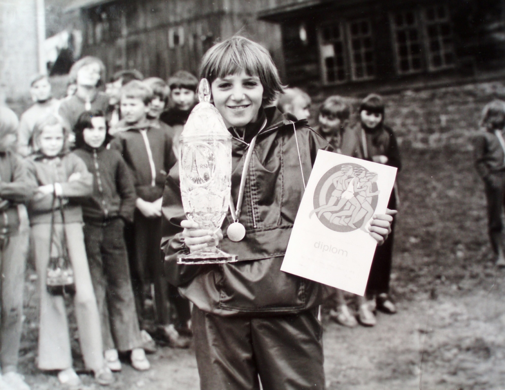 40. Ondra Honza. Z přespolního běhu na Rohuli asi v roce 1977