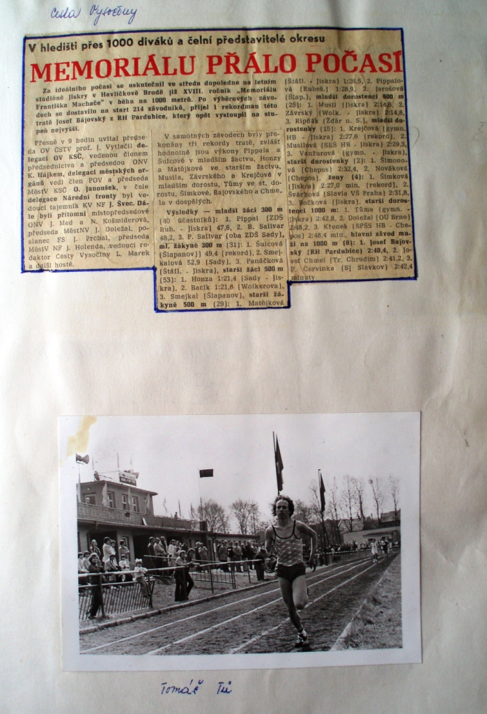 13. Machačův memoriál v HB. Na fotografii Tomáš Tůma