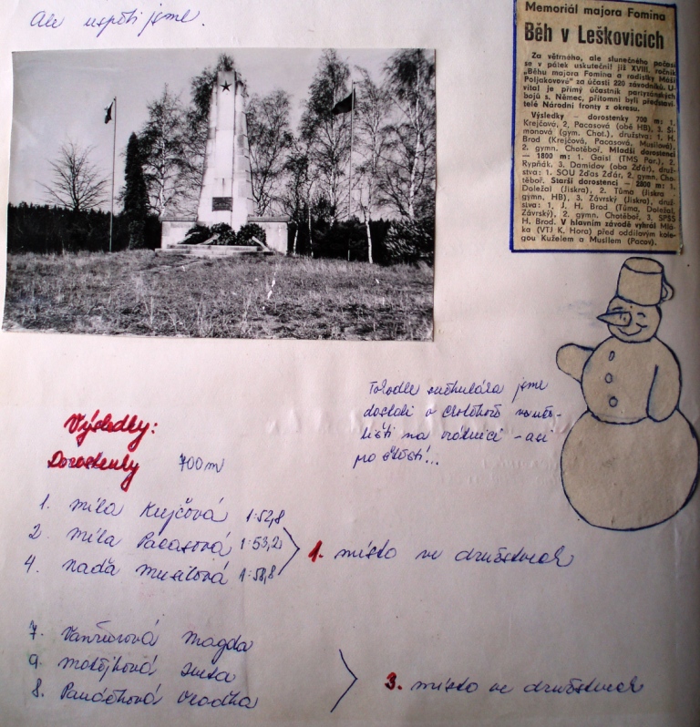 37. Běh majora Fomina v Leškovicích